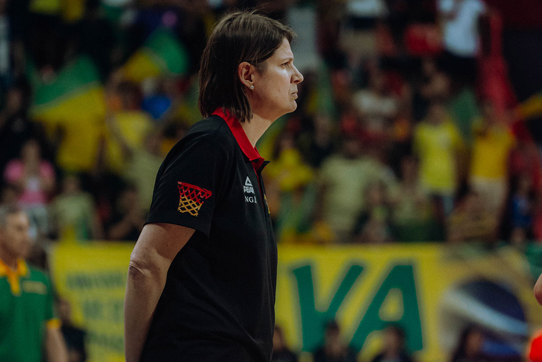 USask Huskies women’s basketball coach Lisa Thomaidis has guided Germany’s women’s basketball team to a spot in the Paris Olympics. (Photo: DBB-German Basketball Federation)