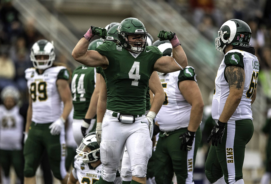 Huskies student-athlete Seth Hundeby was an All-Canadian athlete and an Academic All-Canadian student in 2024. (Photo: Electric Umbrella)